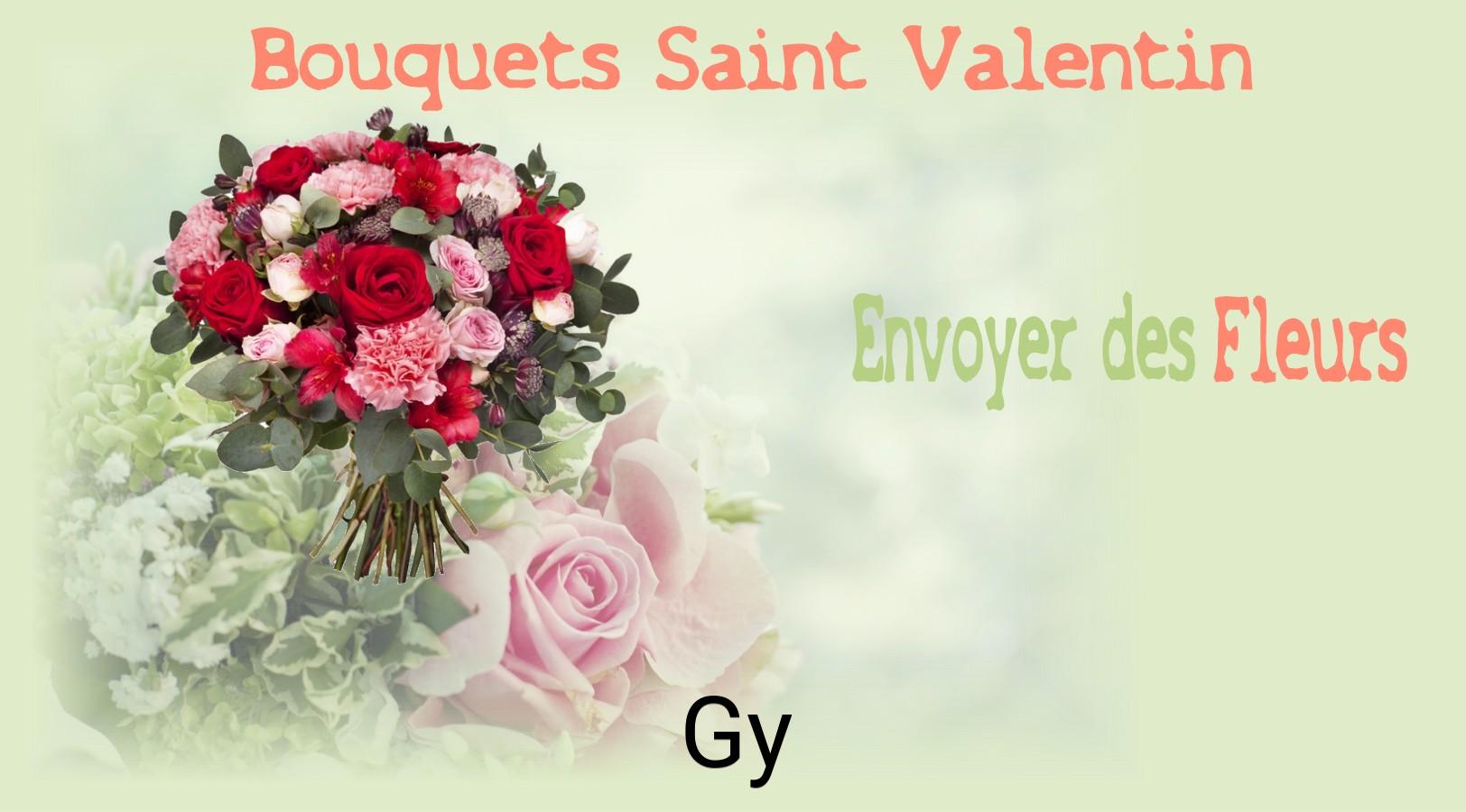 Roses de Saint-Valentin livrées à Gy